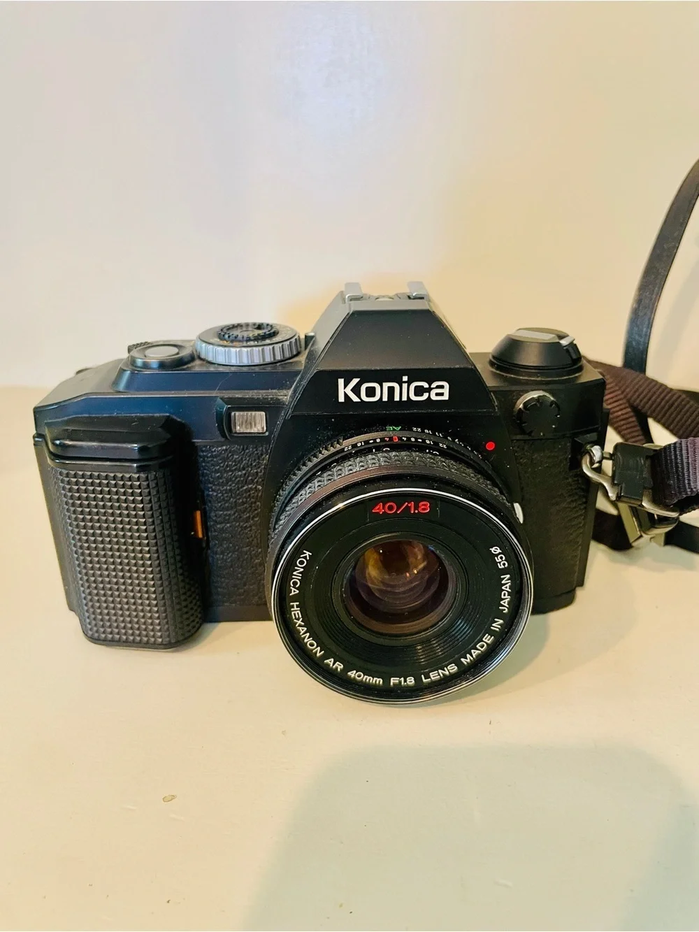 Konika FS-1 Film Camera Untested with bonus 200m zoom lense and bag
